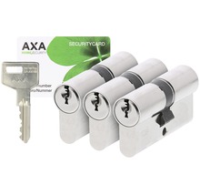 AXA Dubbele veiligheidscilinder 7251 Ultimate Security 30-30, 3 stuks-thumb-0
