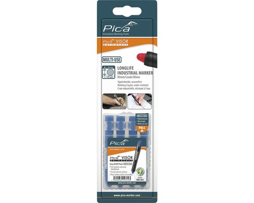 Pica Visor Permanent Longlife industriële marker in set
