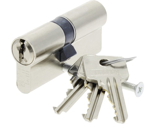 ARON Profielcilinder 30-35 SKG** vernikkeld Profielcilinder met sleutels