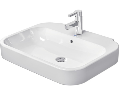 DURAVIT Wastafel Happy D.2 wit glanzend 60x47,5 cm