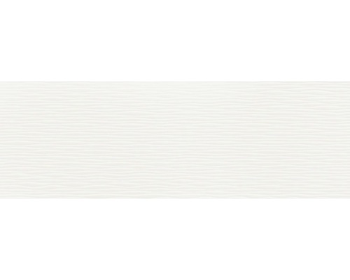 Wandtegel Tonnstryn mat wit 40x120 cm gerectficeerd Wit ruwe vezel behang
