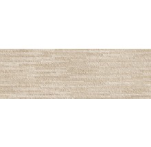 Tegelwand met horizontale structuur