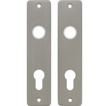 STARX Schild met profielcilindergat PC72 aluminium F9, 2 stuks