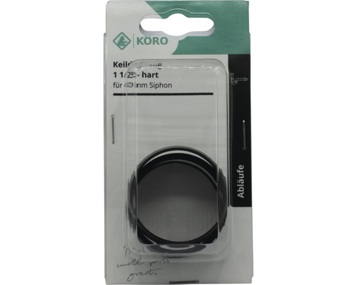 KÖRO wigvormige afdichting 1 1/2 inch hard voor sifon van 40 millimeter in verpakking