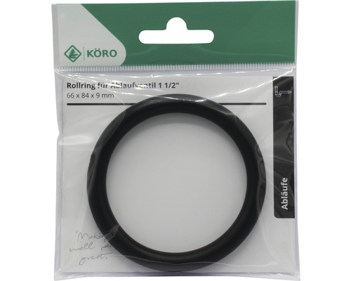 Körö rolring voor afvoerventiel 1 1/2 inch, 66 x 84 x 9 millimeter, in verpakking