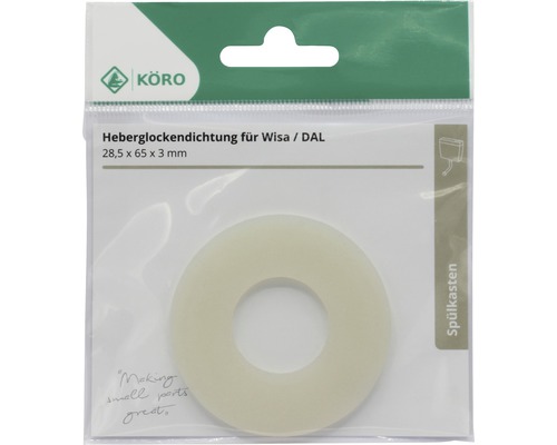 Hefbelafdichting voor Wisa en DAL 28,5 x 65 x 3 millimeter in verpakking