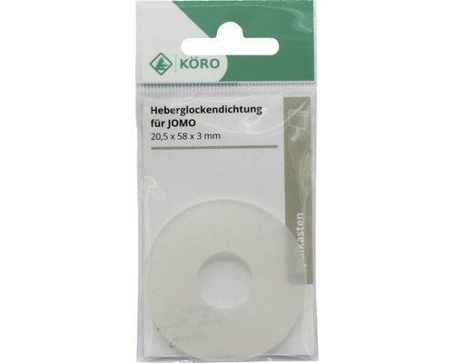 Heberglockendichtung voor JOMO, 20,5 x 58 x 3 mm, in verpakking