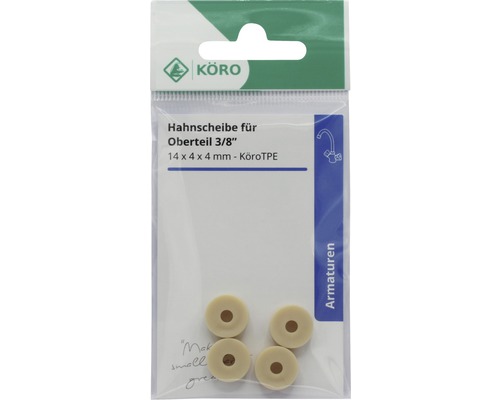 Köro kraanschijven voor bovendeel drie achtste inch in een verpakking