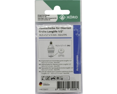 Kraanschijf voor bovendeel Grohe Longlife 1/2 inch