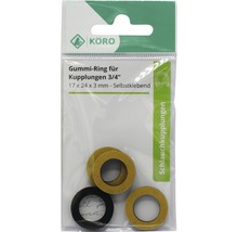 Rubberen ringen 3/4 inch, zelfklevend, in verpakking