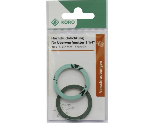 Köro hogedruk afdichting voor wartelmoer 1 1/4 inch, 30 x 39 x 2 mm