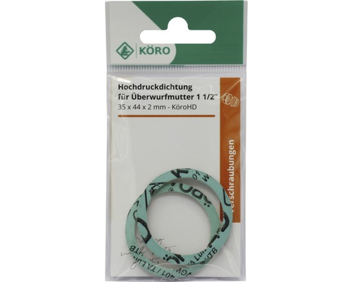 Hogedruk afdichting voor wartelmoer 1 1/2 inch in blisterverpakking