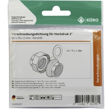 Hogedruk schroefdichting 2 inch, 60 x 78 x 2 millimeter