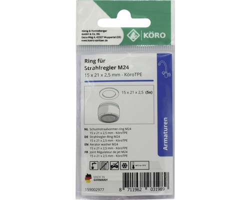 Körö Straalregelaar ring M24, 15x21x2,5 mm