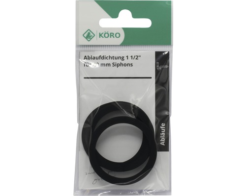 Afvoerdichting 1 1/2 inch voor sifons van 40 millimeter in verpakking