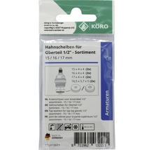 KÖRO Kraanschijf set 1/2" 8 st