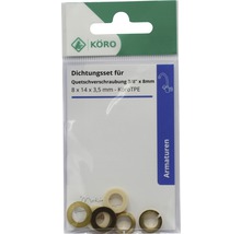 Dichtingsset voor knelkoppeling 3/8 inch x 8 millimeter