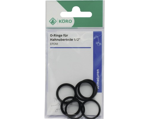 Körö O-ringen voor kraan bovendelen 1/2 inch EPDM
