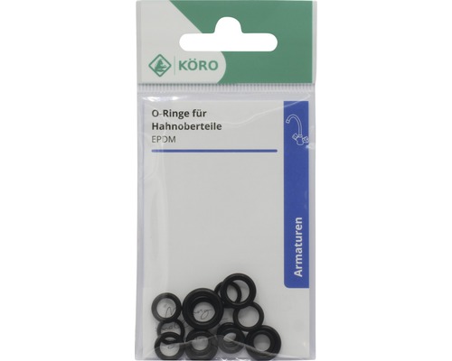 O-ringen voor kraanbovendelen, EPDM, in verpakking