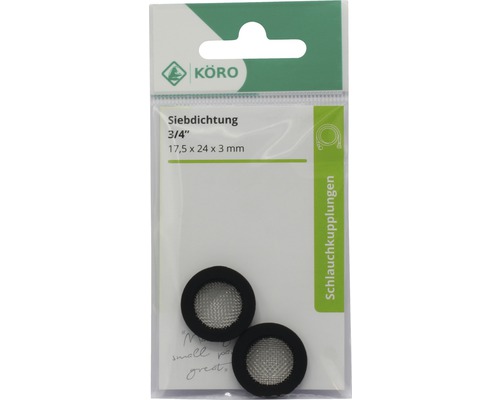 Zeefring 3/4 inch in verpakking