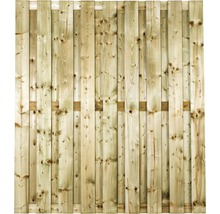 Houten schermelement met verticale planken