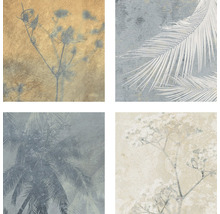 Decoratieve plaat met plantmotieven voor wanddecoratie