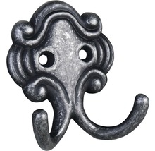 Enkele kapstokhaak met antiek design