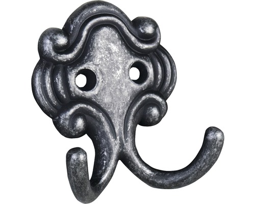Enkele kapstokhaak met antiek design