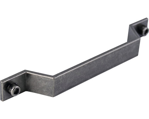 Metalen kastgreep met schroeven