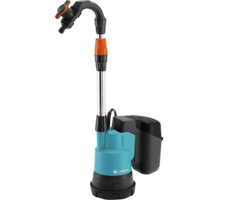 GARDENA Accu Regentonpomp 2000/2 P4A solo excl. 18 V accu en lader GARDENA Accu Regentonpomp 2000/2 P4A solo excl. 18 V accu en lader
