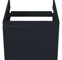 SANOX Wastafelonderkast Frozen 40x40 cm zwart mat