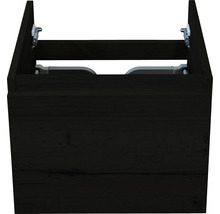 SANOX Wastafelonderkast Frozen 40x40 cm black oak