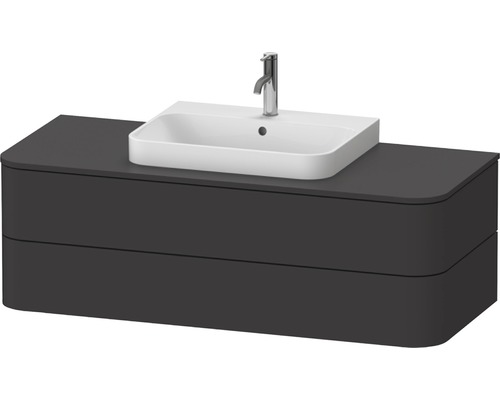 DURAVIT Wastafelonderkast Happy D.2 Plus 40,8x130x55 cm grafiet mat