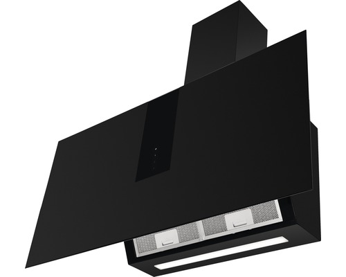 Zwarte afzuigkap