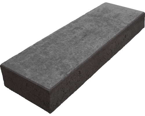 DIEPHAUS Traptrede beton antraciet 100x35x15 cm Grijze straatsteen