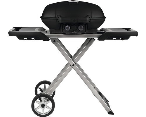 Napoleon gasbarbecue met inklapbaar onderstel en twee wielen