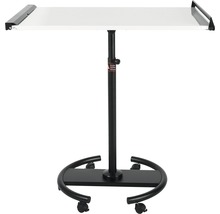 BI-OFFICE Mobiele flipover zwart 100x70 cm