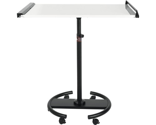 Verstelbare montagetafel met wielen