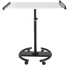 BI-OFFICE Mobiele flipover zwart 100x70 cm