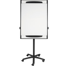 BI-OFFICE Mobiele flipover zwart 116x81 cm