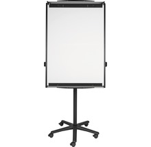 BI-OFFICE Mobiele flipover zwart 116x81 cm