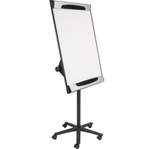 BI-OFFICE Mobiele flipover zwart 116x81 cm