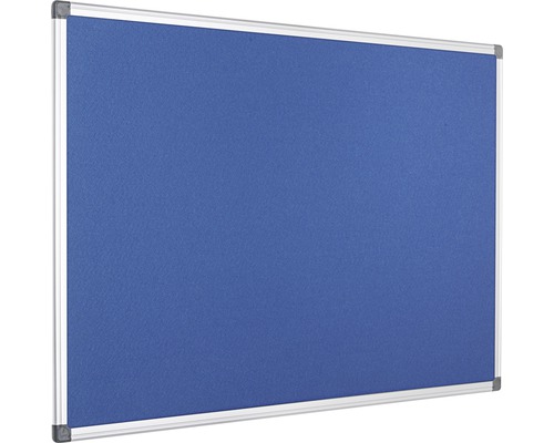 Prikbord met aluminium frame en stoffen oppervlak