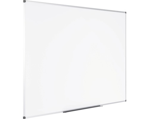 Wit whiteboard met aluminium frame voor wandmontage