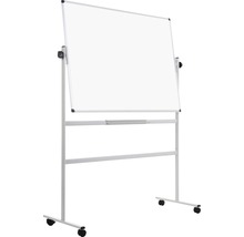 Mobiel whiteboard met wielen voor presentaties en notities