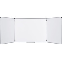 Driedelig, magnetisch, beschrijfbaar whiteboard