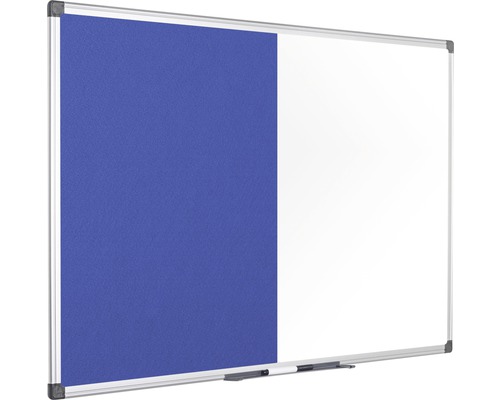Combinatie van whiteboard en prikbord