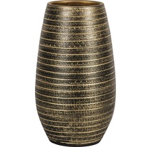 Pot Solano 1-02ZG zwart goud Ø24 H50 cm-thumb-0