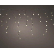Lichtsnoer met afhangende strengen en kleine lichtjes