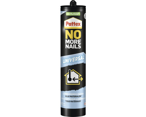 PATTEX No More Nails montagekit universal 480 g Pattex No More Nails Universal lijm